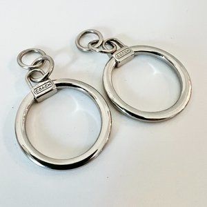 Two Authentic COACH Replacement Zipper Pulls or Earrings!